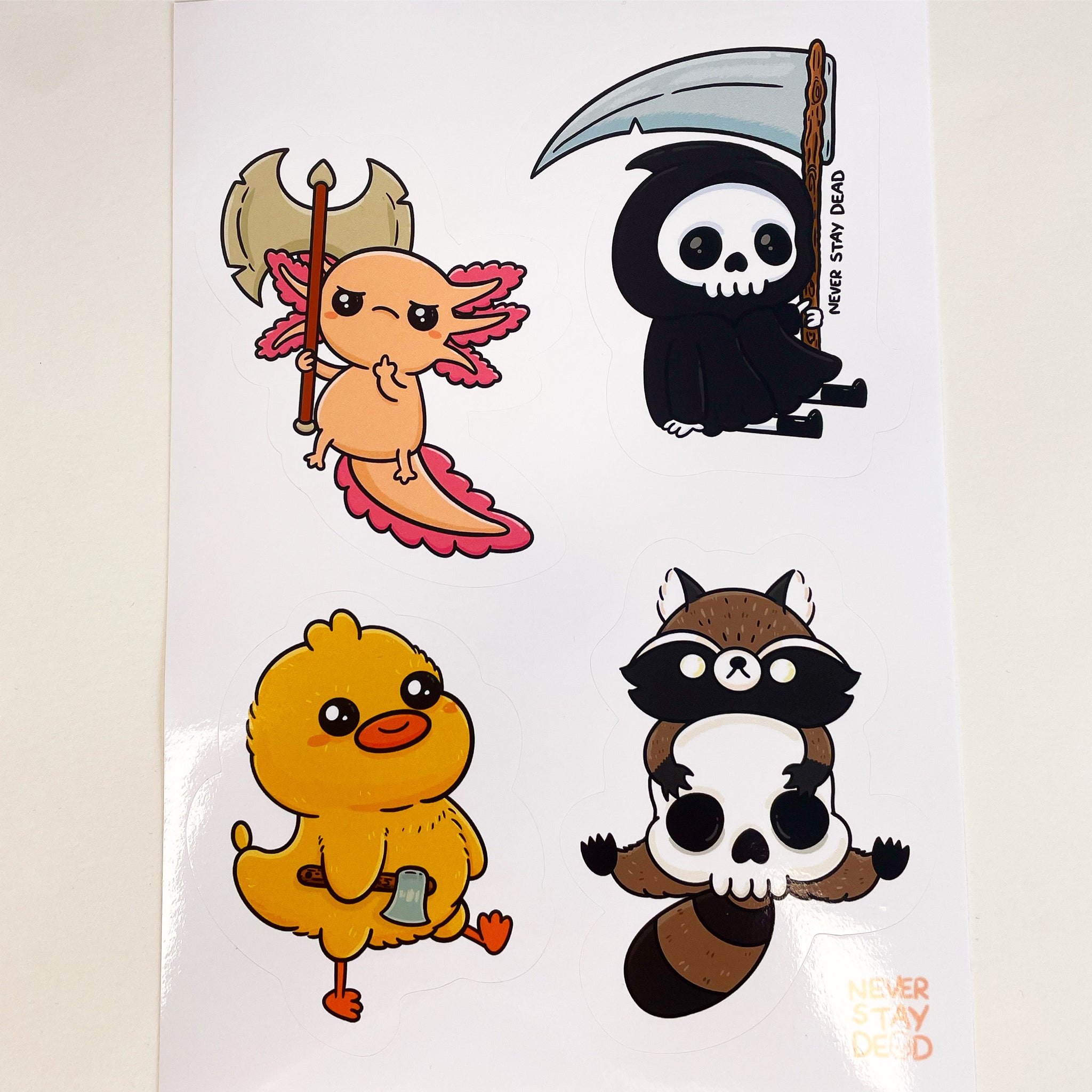 A5 Sticker Sheet