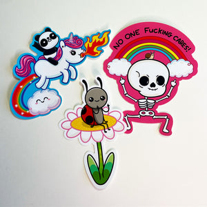 Sticker Pack (Includes 3 Stickers)