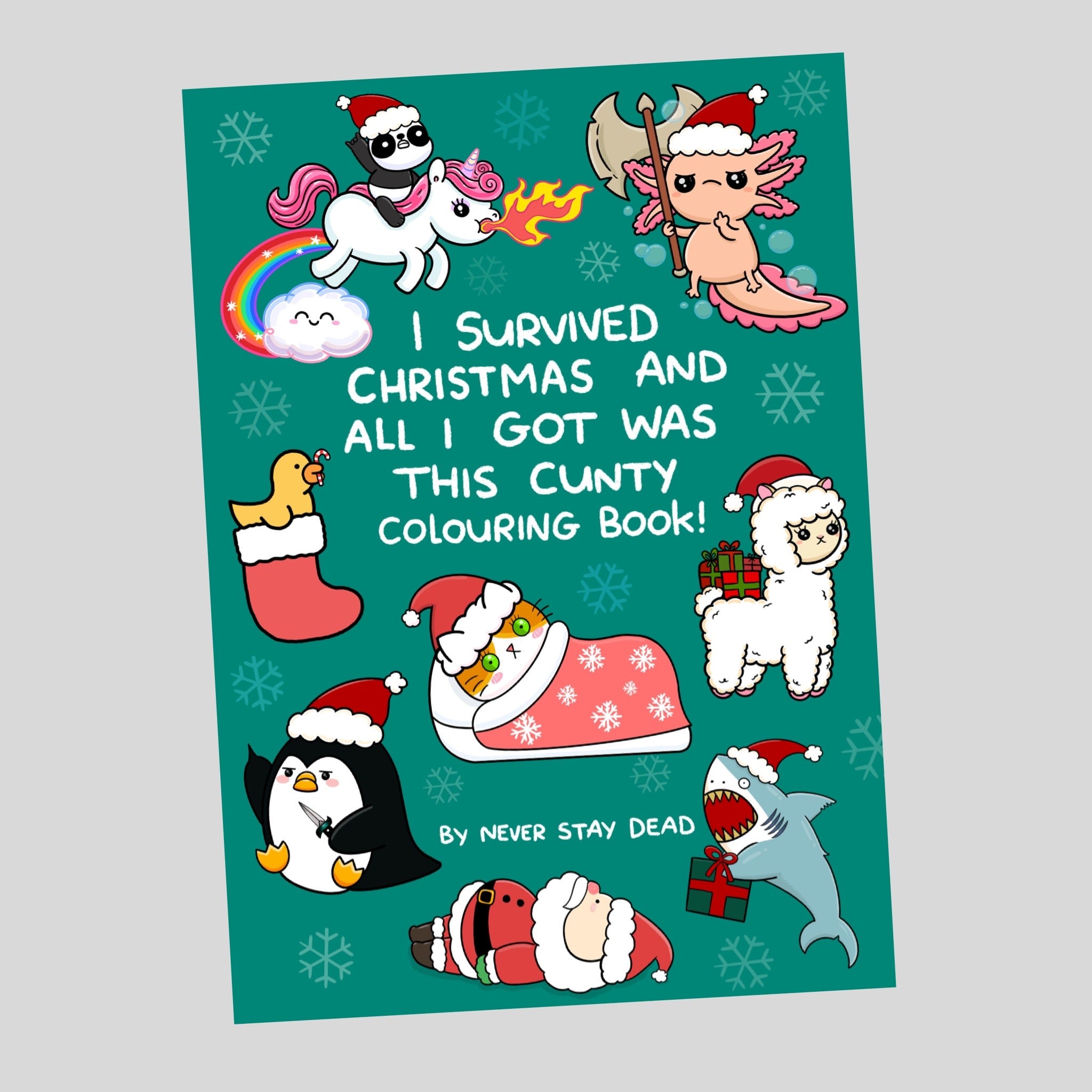 Pre-Order ‘I Survived Christmas’ Colouring Book (Released November 1st)