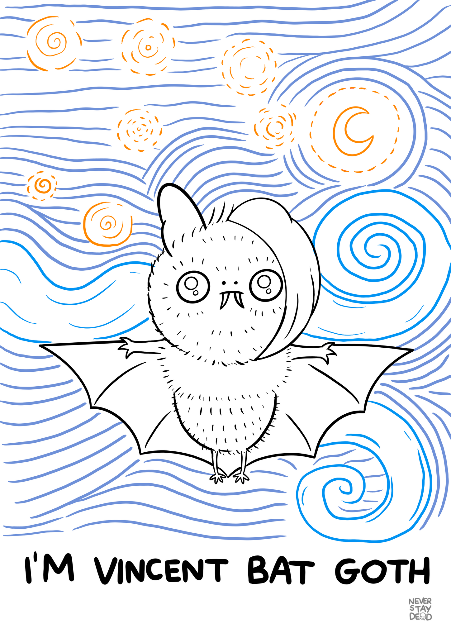 ‘Spooky’ Colouring Book