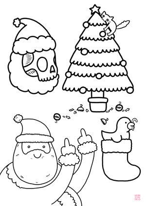 Pre-Order ‘I Survived Christmas’ Colouring Book (Released November 1st)