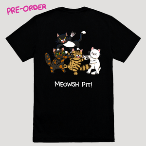 Pre-Order ‘Meowsh Pit’ Unisex Tee (Release January 24th)